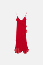 Load image into Gallery viewer, Μίντι φόρεμα - Κόκκινο