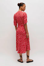Load image into Gallery viewer, Μίντι φόρεμα - Κόκκινο