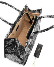 Load image into Gallery viewer, Women&#39;s Handbag/Crossbody Bag Veta - Black/White