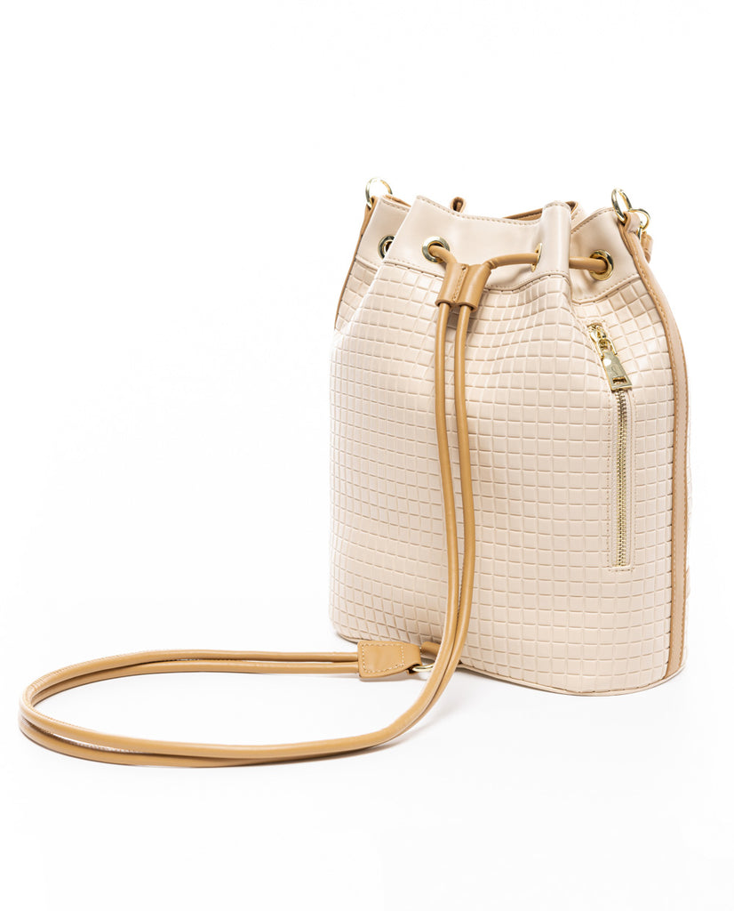 Women's Handbag/Backpack Veta - Light Beige
