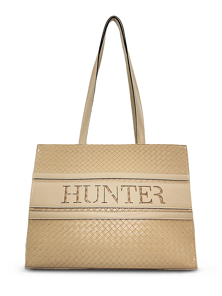 Γυναικεία Τσάντα Ώμου Hunter - Μπέζ