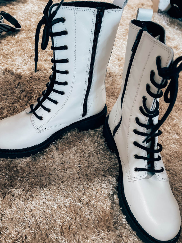 Booties - White